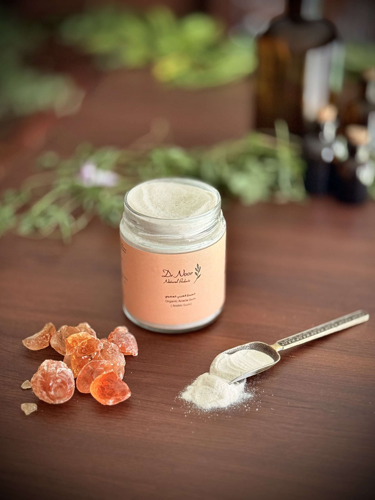 Dr Noor organic arabic gum powder for gut health