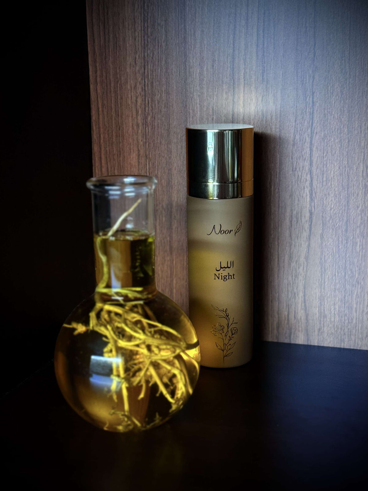 Dr Noor Attar Al Layl perfume for body and hair