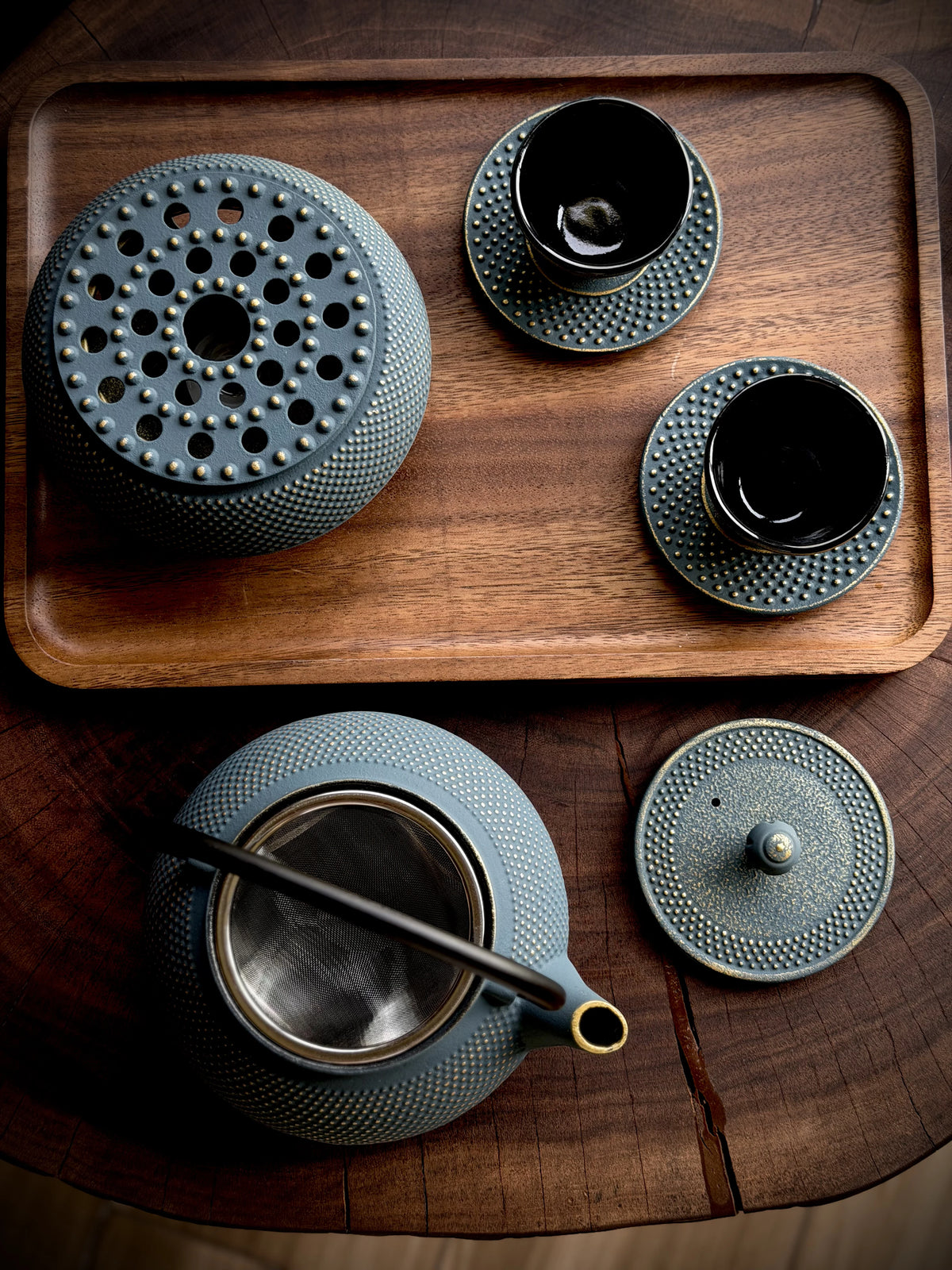 Cast Iron Japanese Tea Set