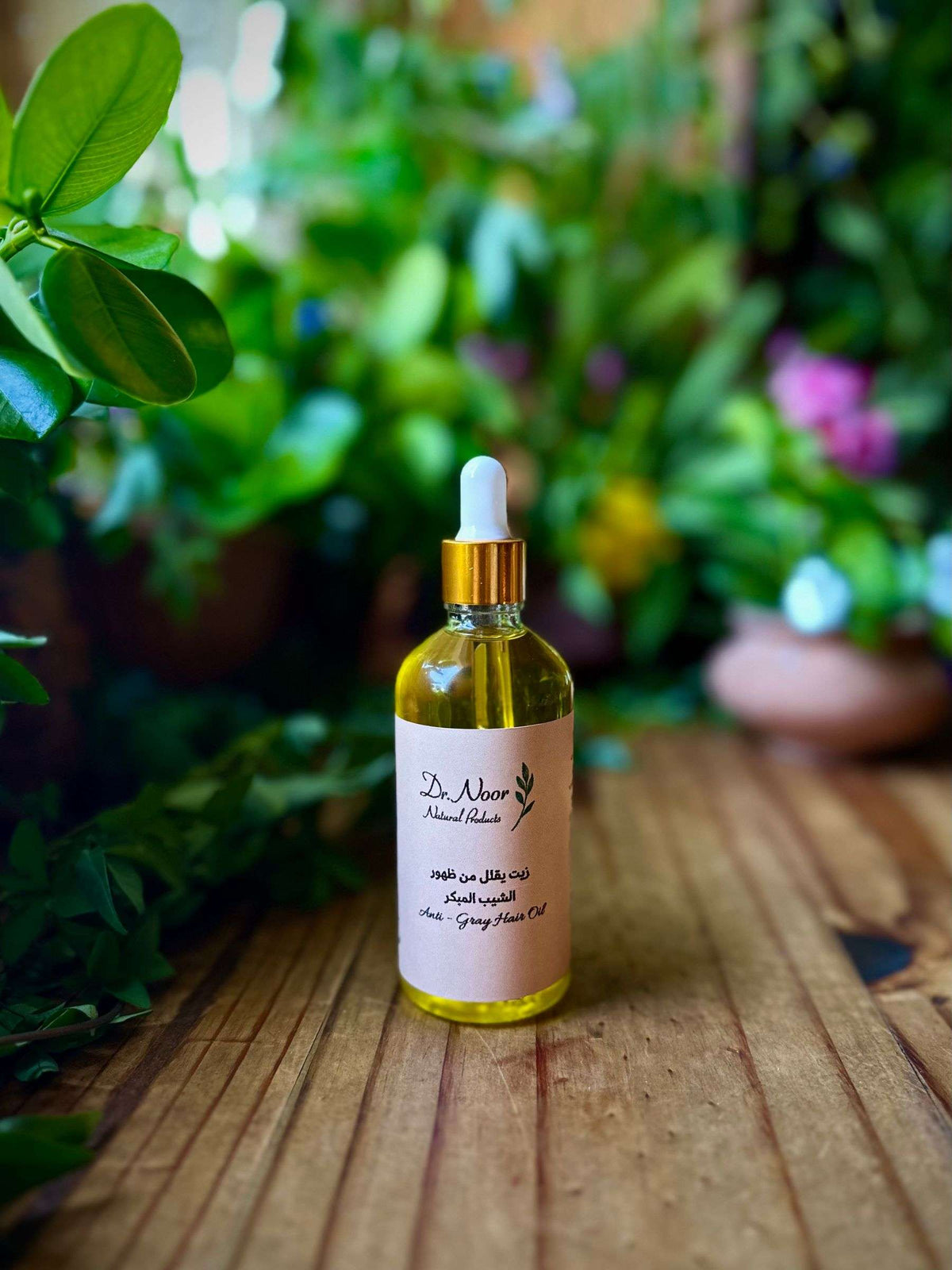 Dr Noor anti grey hair oil with amla and moringa