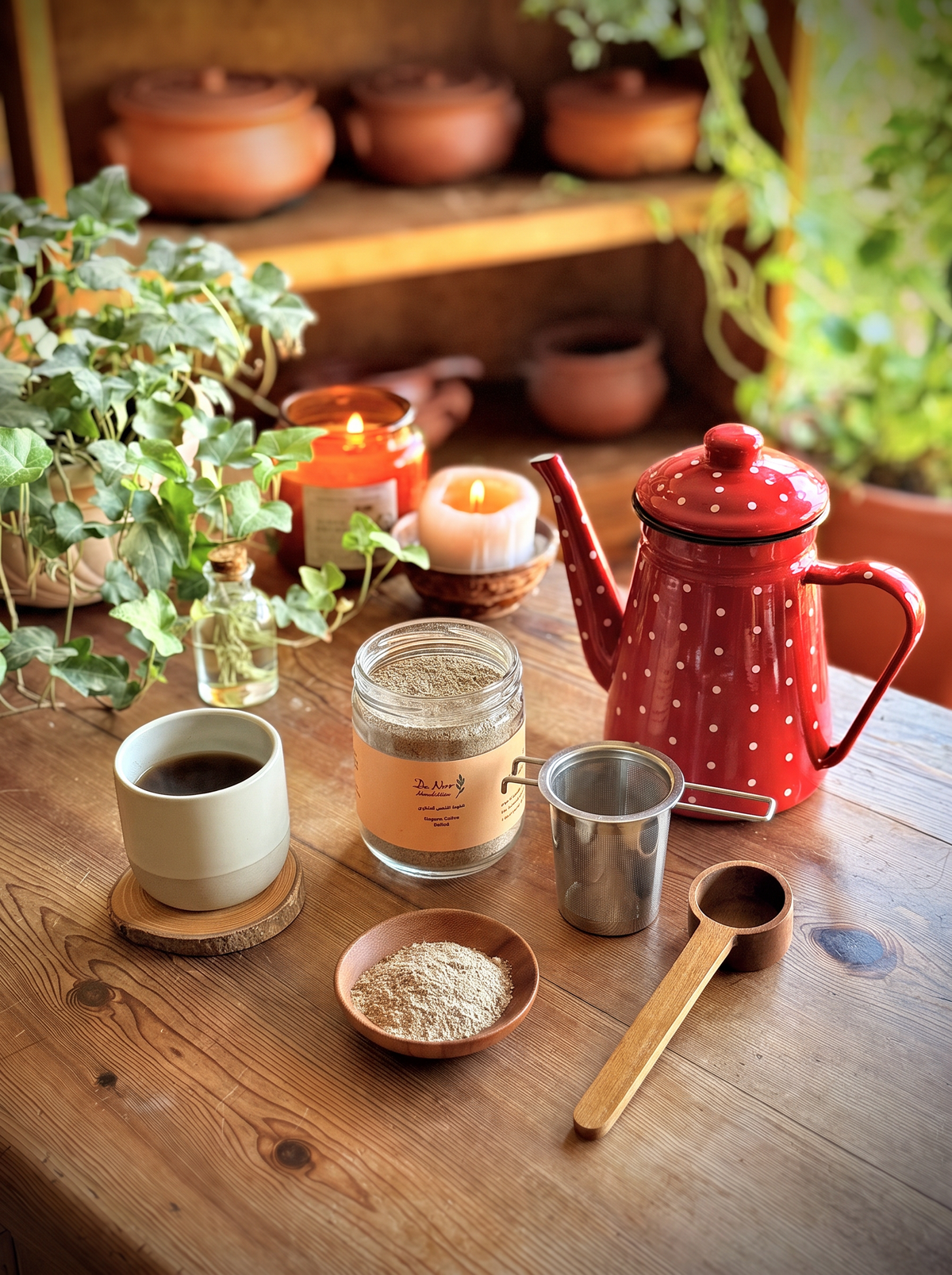 Happiness Coffee with Stainless Steel Infuser