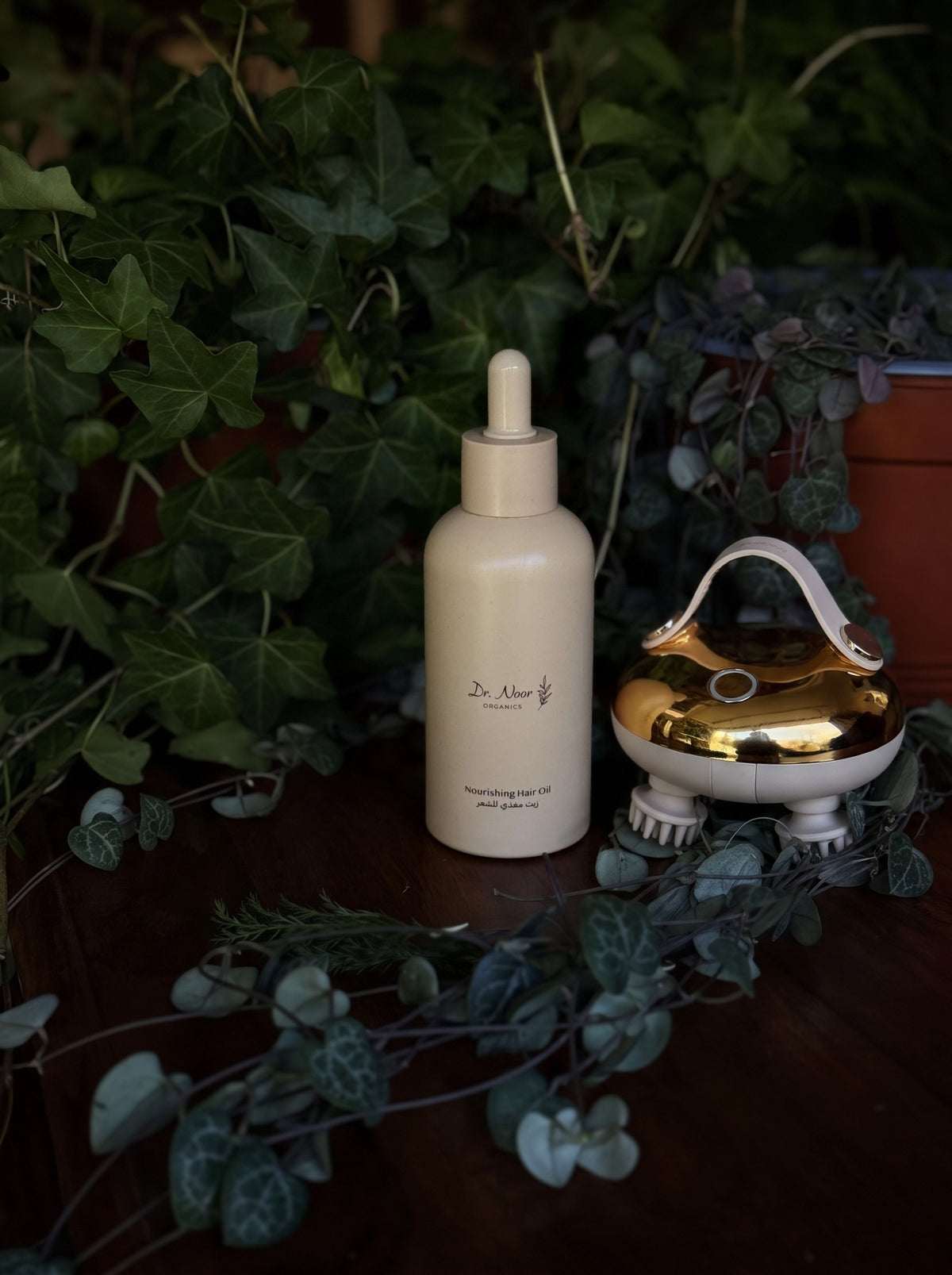 Rosemary Hair Growth Oil with Scalp Massager