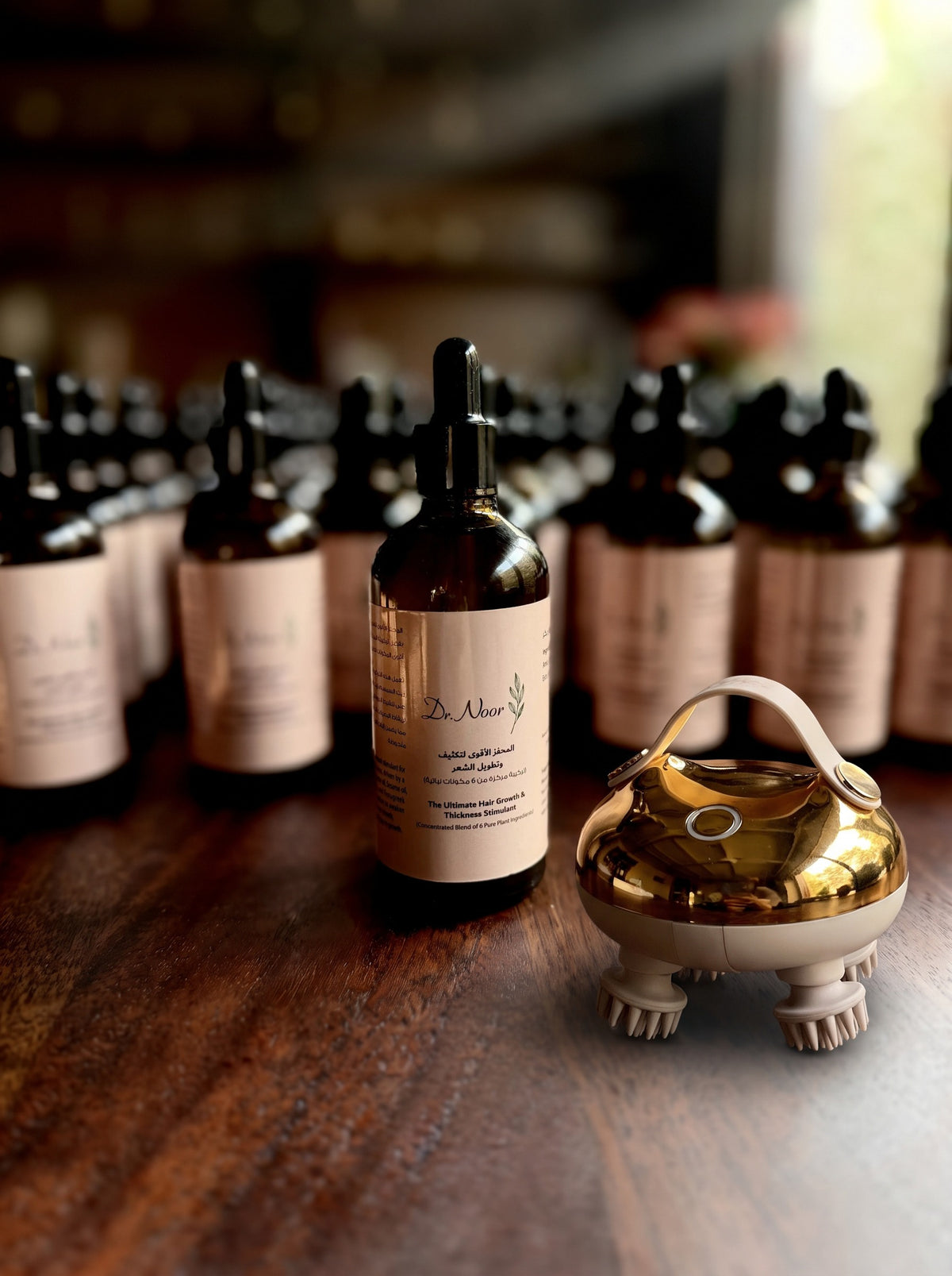 The Ultimate Hair Growth Oil with Scalp Massager