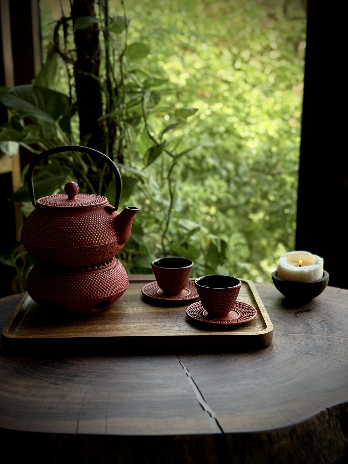 Cast Iron Japanese Tea Set