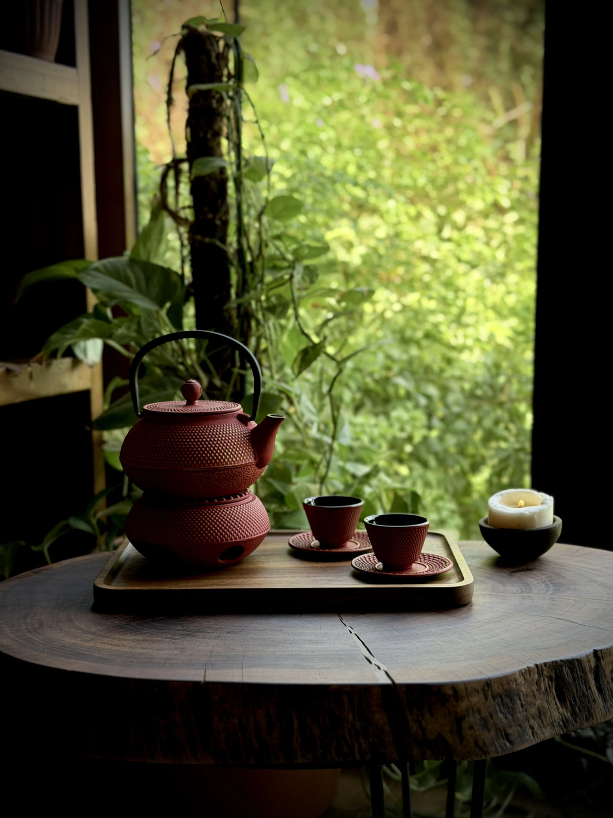 Cast Iron Japanese Tea Set