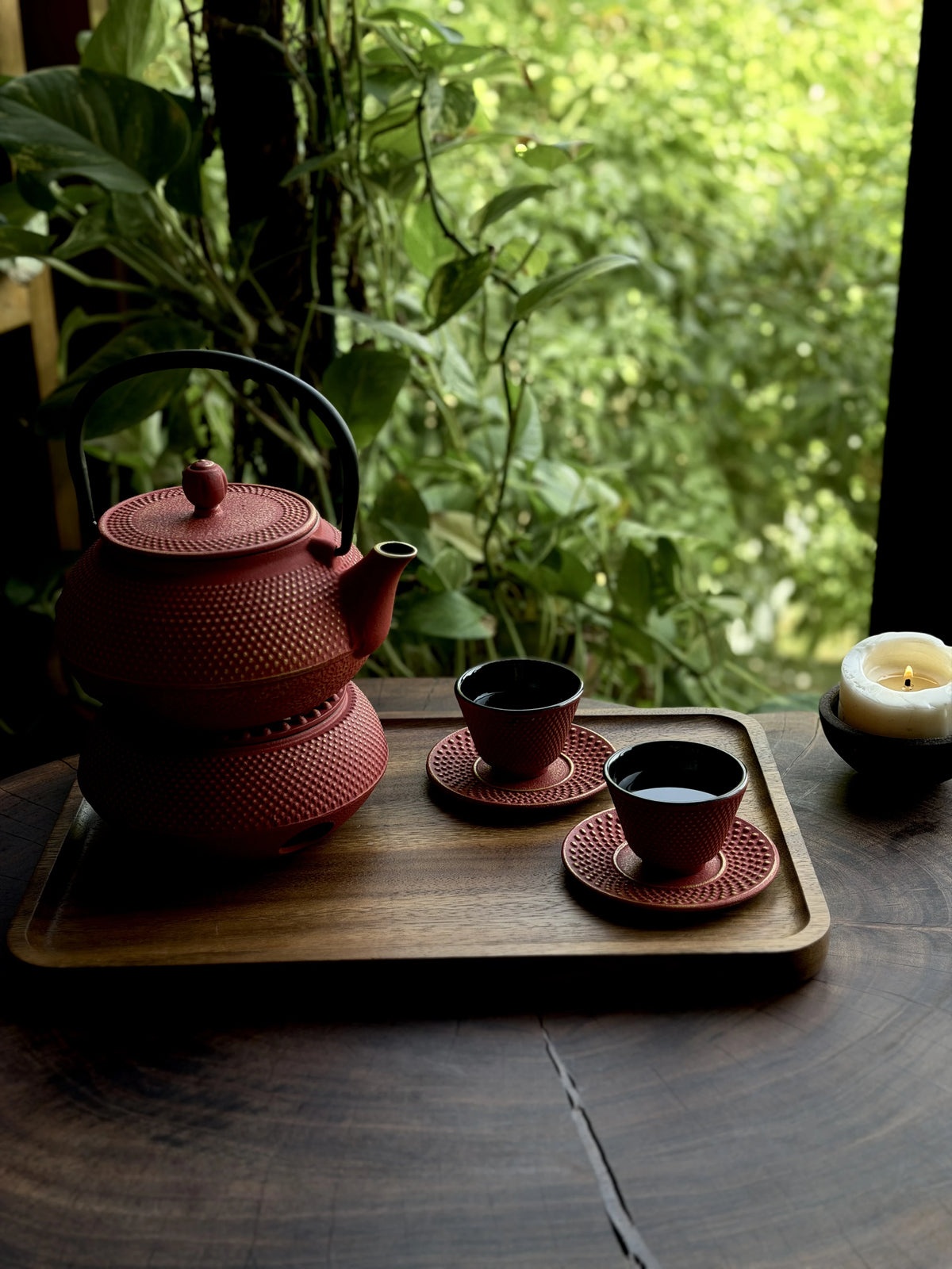 Cast Iron Japanese Tea Set