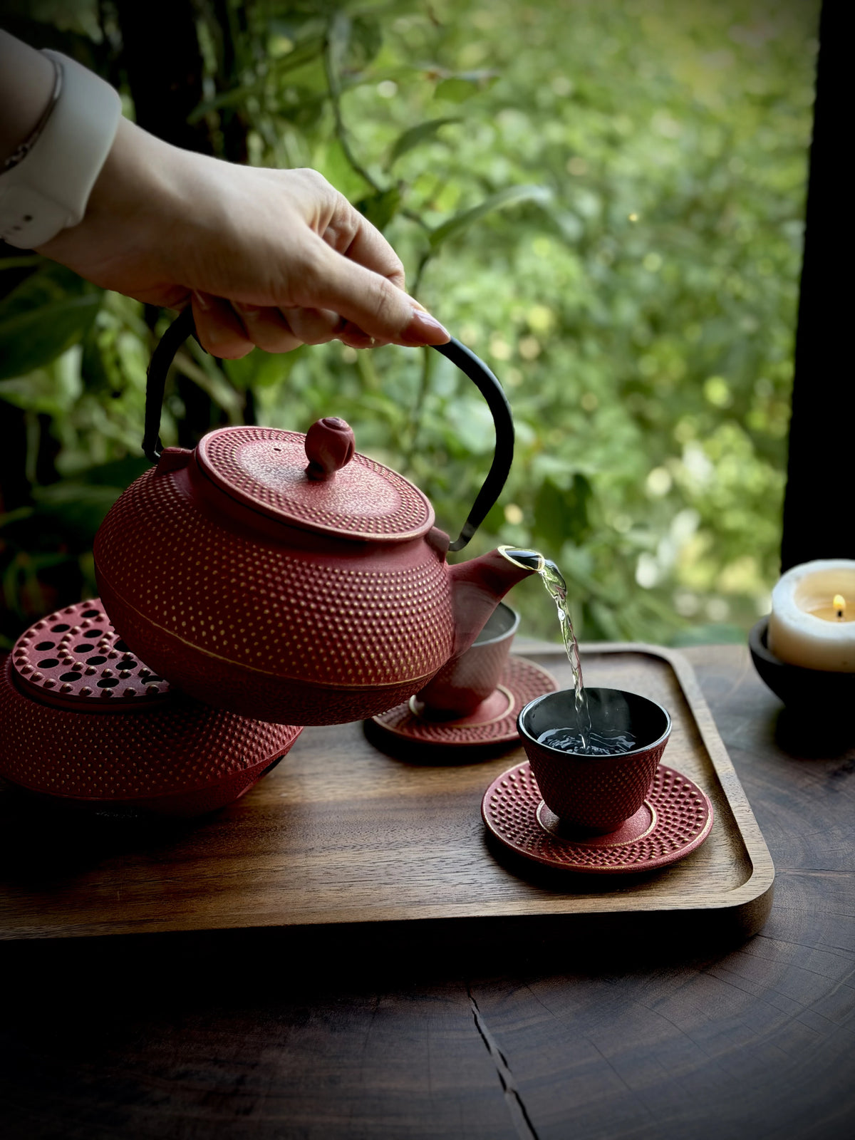 Cast Iron Japanese Tea Set