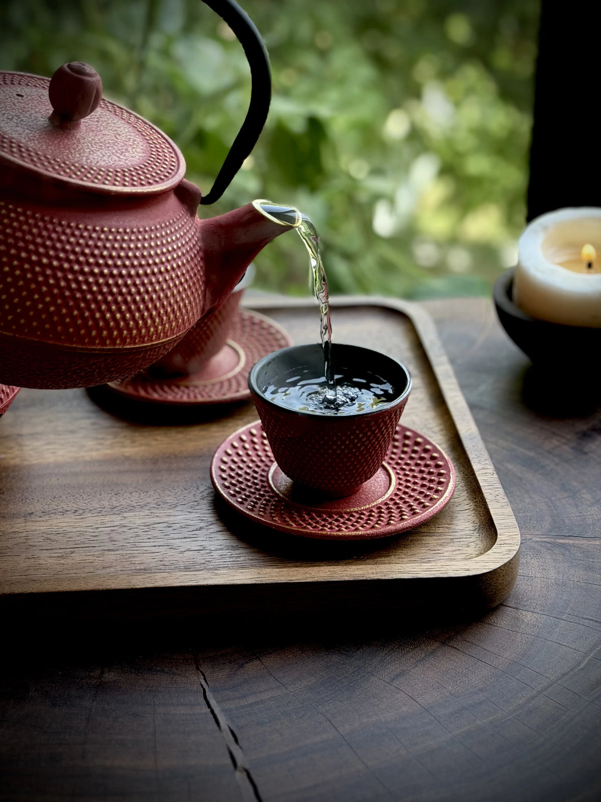 Cast Iron Japanese Tea Set