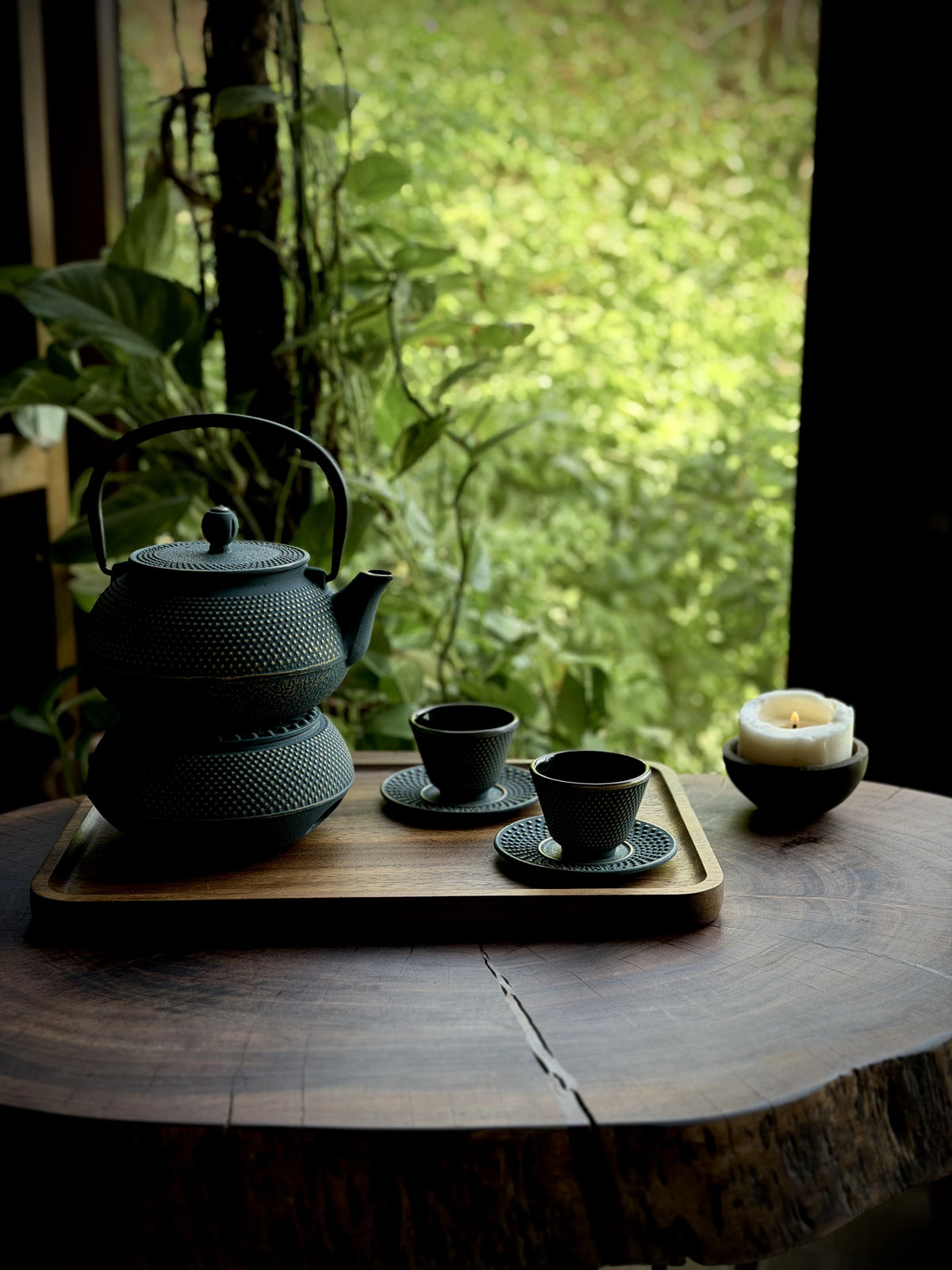 Cast Iron Japanese Tea Set