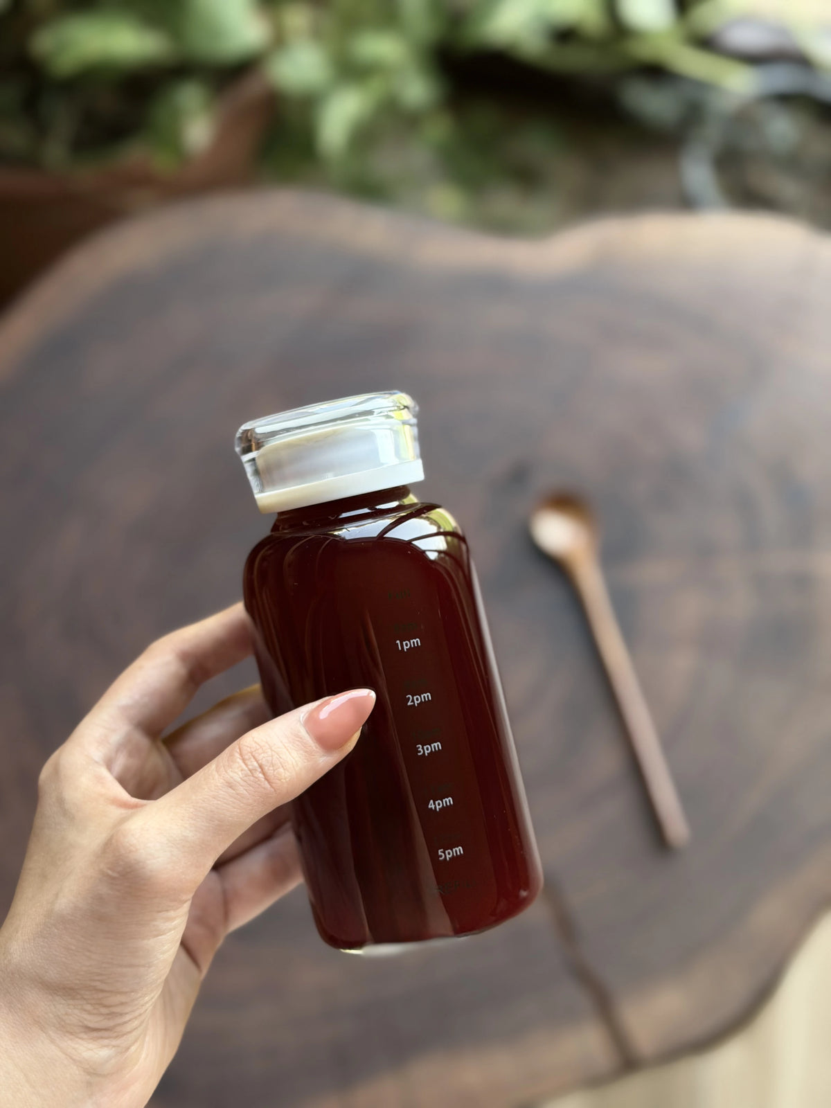 Glass Water Bottle