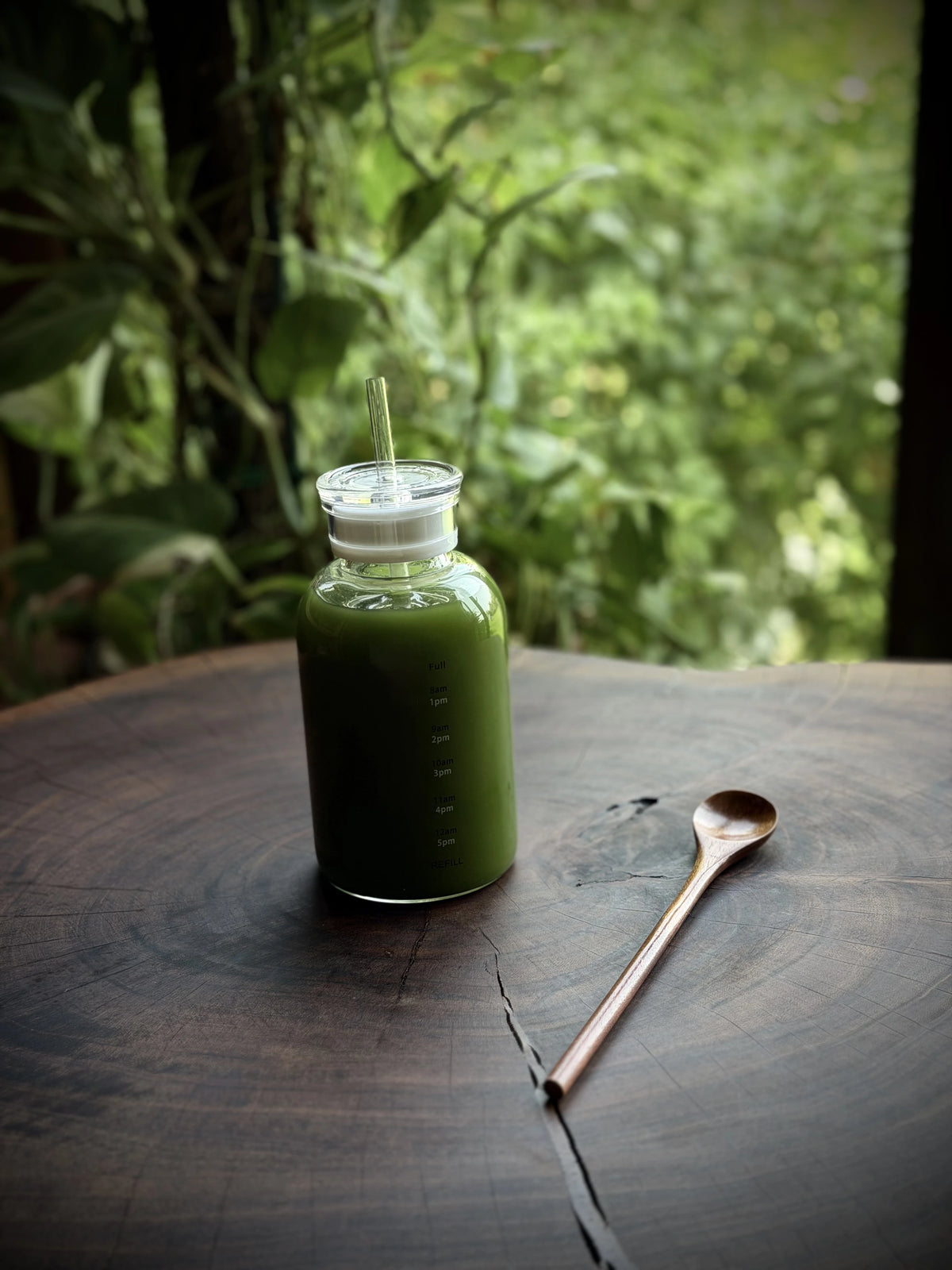 Glass Water Bottle