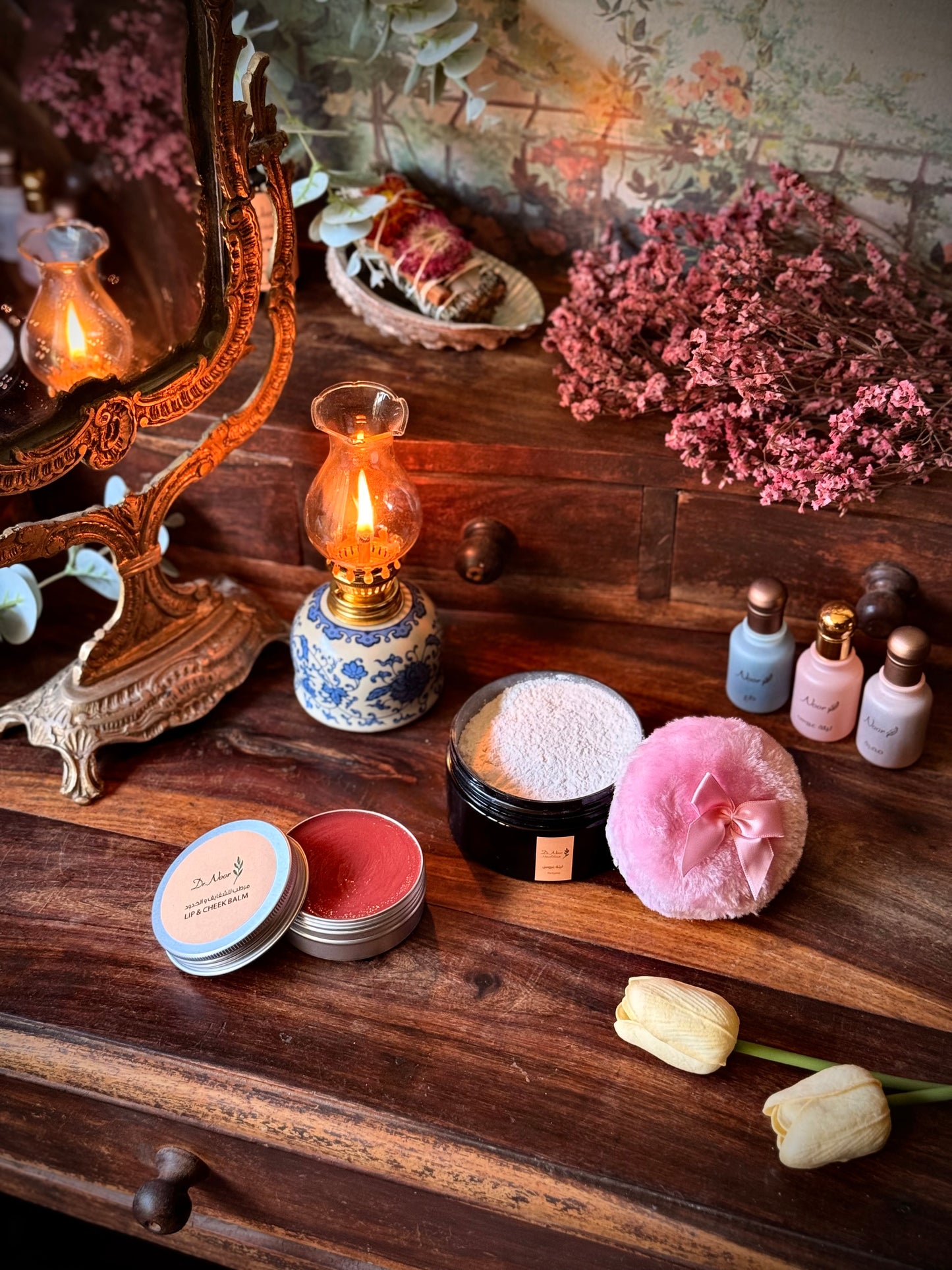 بودرة معطرة للجسم