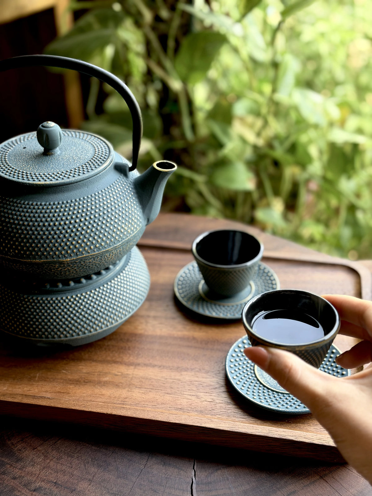 Cast Iron Japanese Tea Set