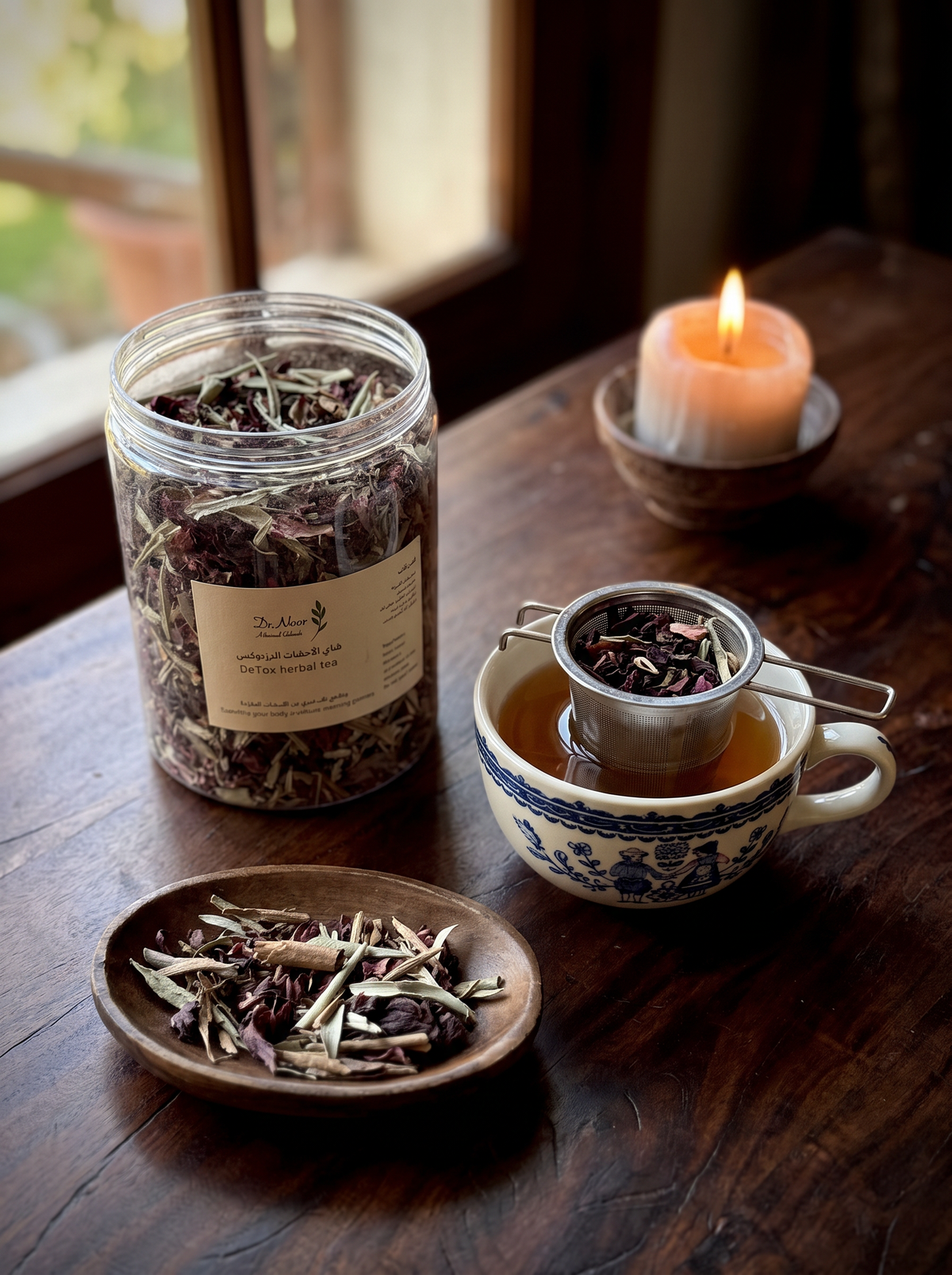 Detox Tea with Stainless Steel Infuser